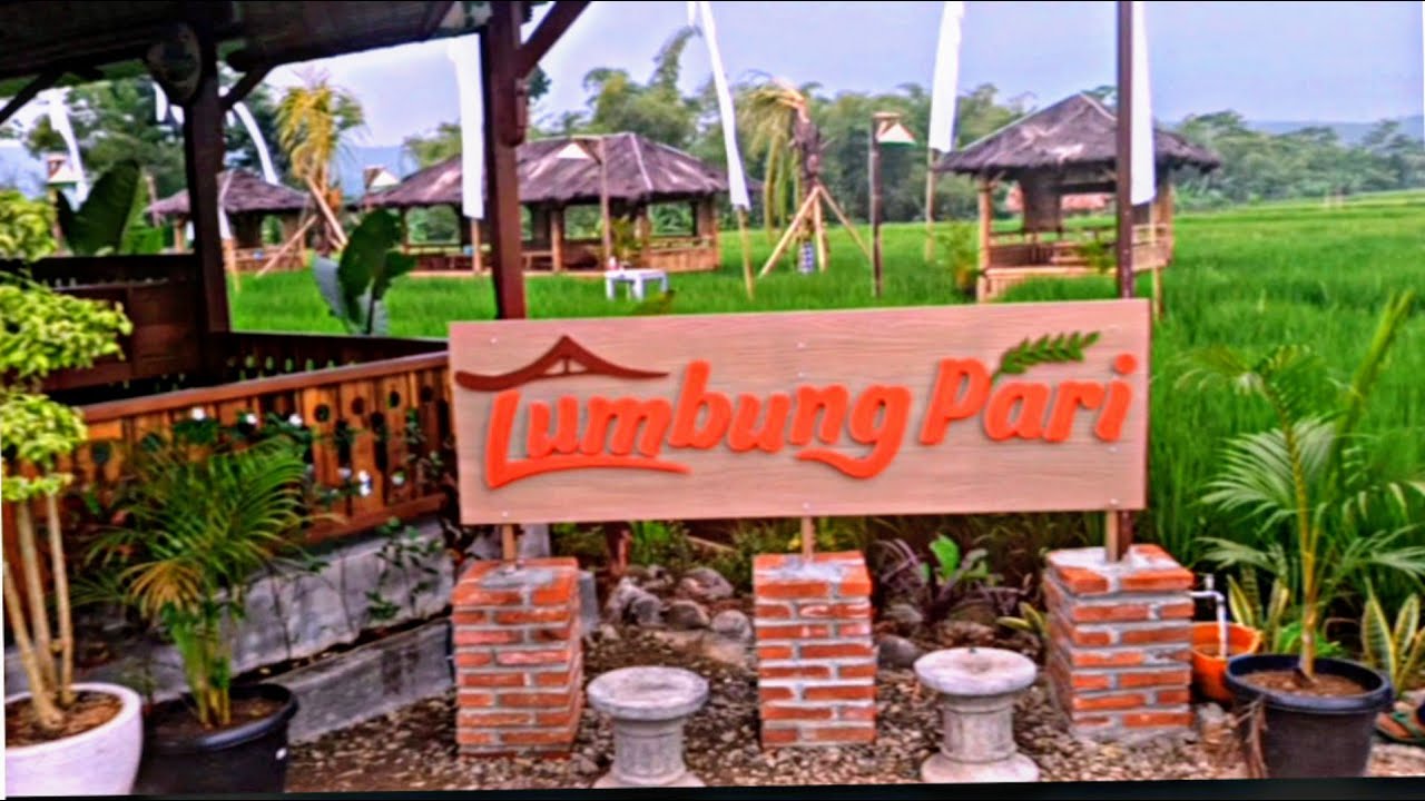 Rumah Makan Lumbung Pari Pekunden Banyumas || Kuliner di Tengah Sawah