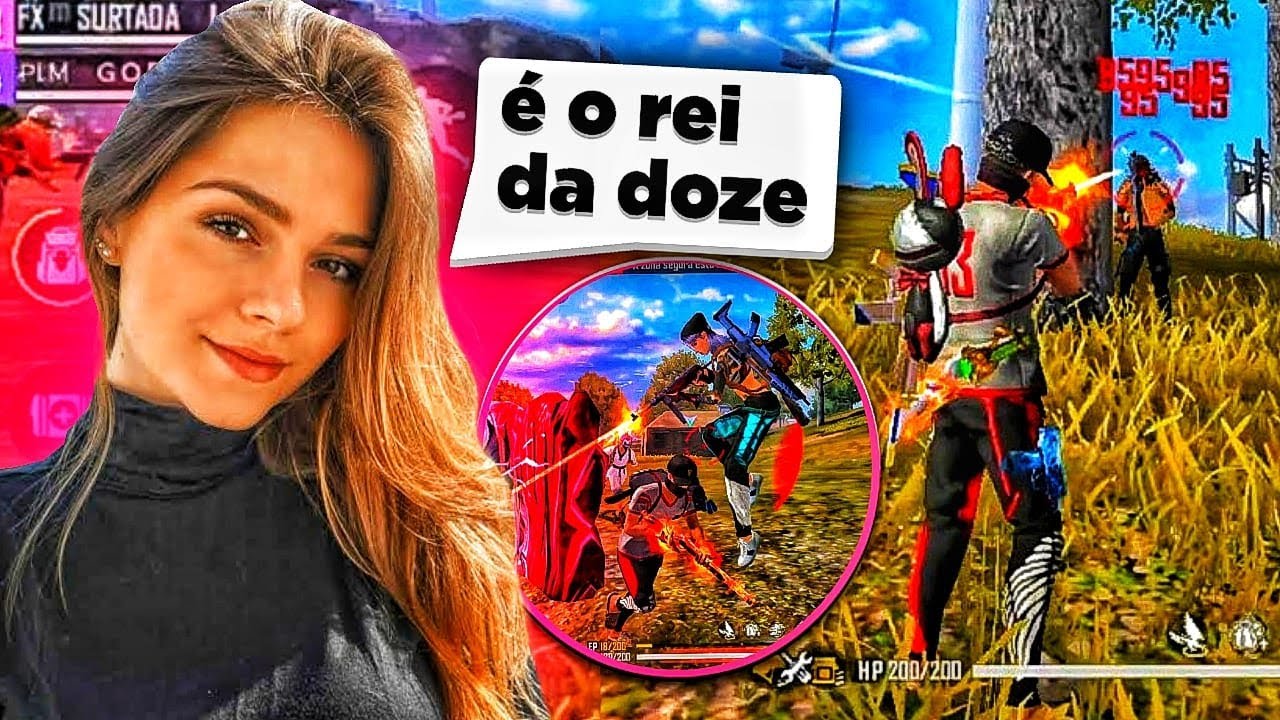 AMASSEI GERAL DE DOZE VELHA 👽 - IMPRESSIONEI OS ALEATORIOS NESSA PARTIDA INSANA DE FREE FIRE 🧙🏼‍♂️