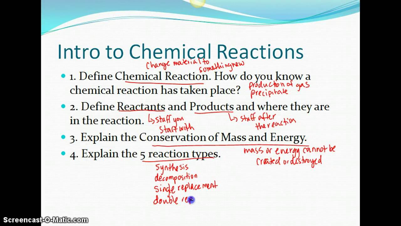 Physical Science - Review for Chapter 6