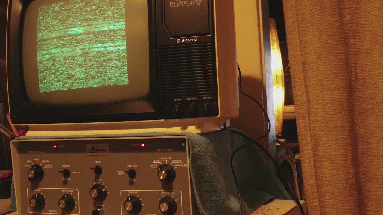 Robot Model 400 Slow Scan Converter (Quick Demo)