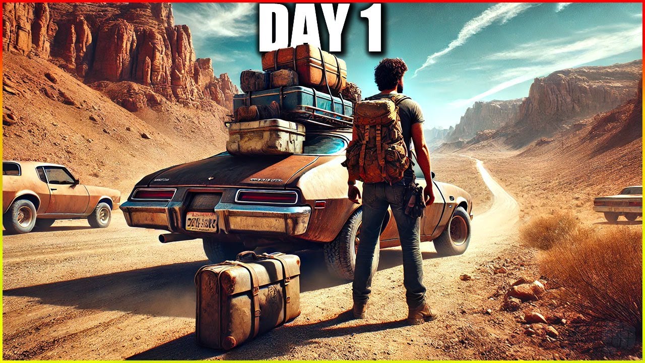 On The Road in This Post Apocalyptic World Survival Game - Drive Beyond Horizons