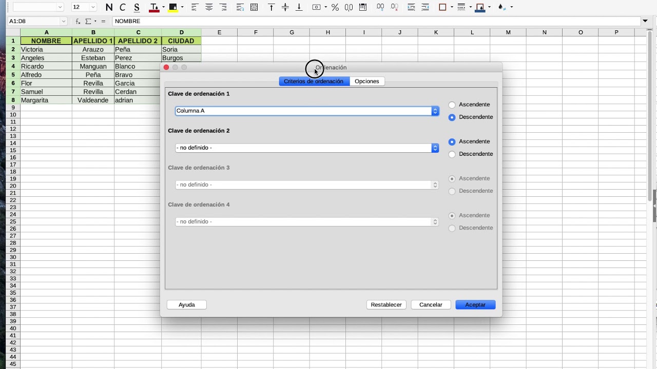 video ejercicio 1