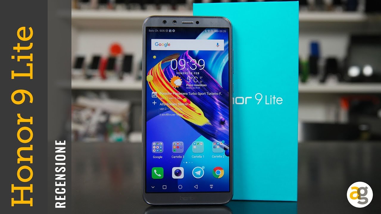 recensione HONOR 9 Lite