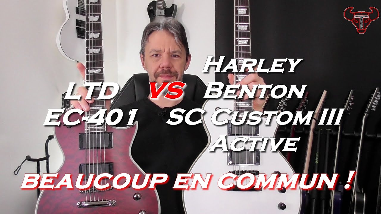 Harley Benton SC Custom III против LTD EC 401: много общего!