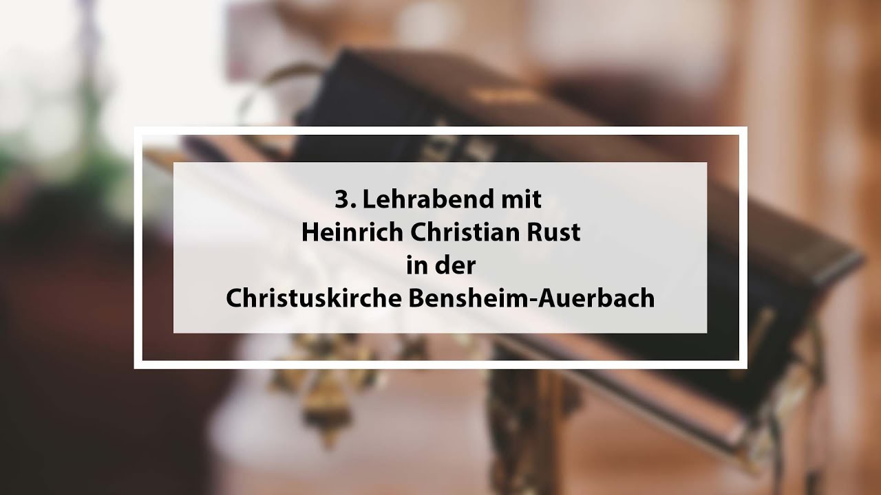 „Ich bin dabei!“ - Heiner Rust (3/4)