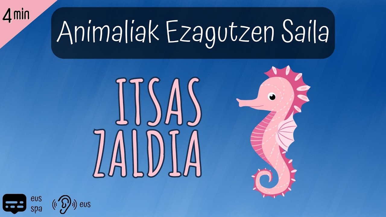 Animaliak 2x03 ITSAS ZALDIA | Itsas animaliak | Arrainak