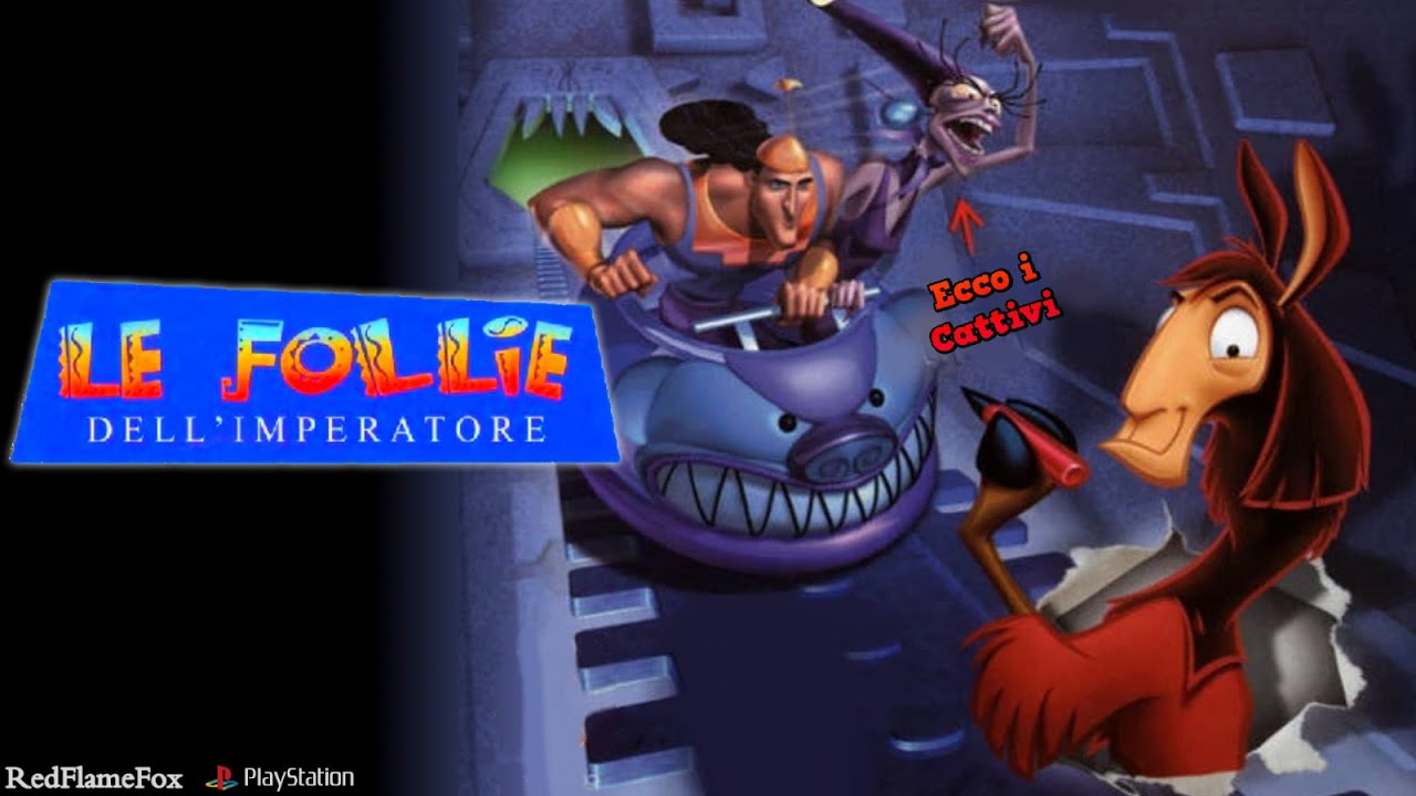 LE FOLLIE DELL' IMPERATORE |  COMPLETO in ITALIANO [PSX, PC game]