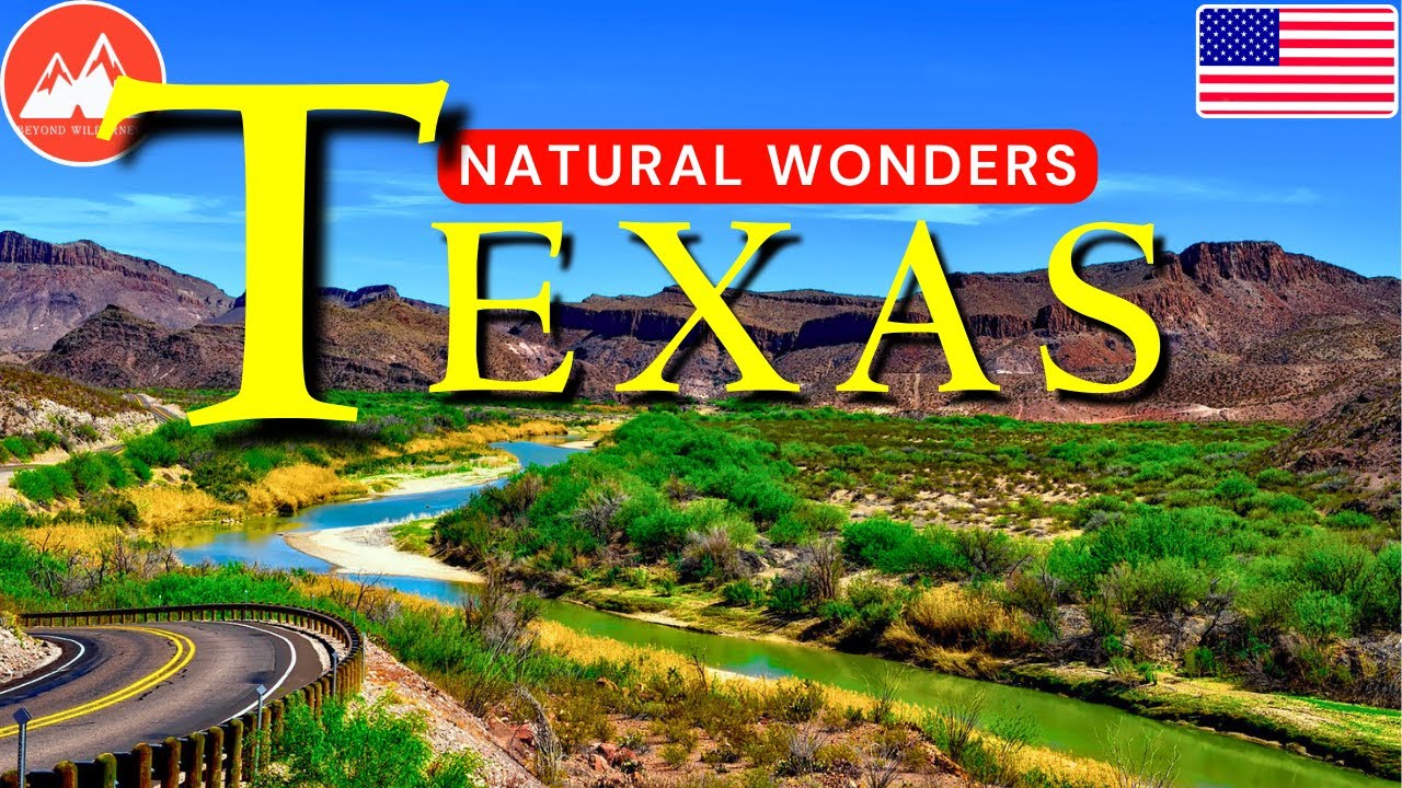 The Natural Wonders of Texas -PART 1 | The Most Amazing Places in Texas  |  Travel Video 4K