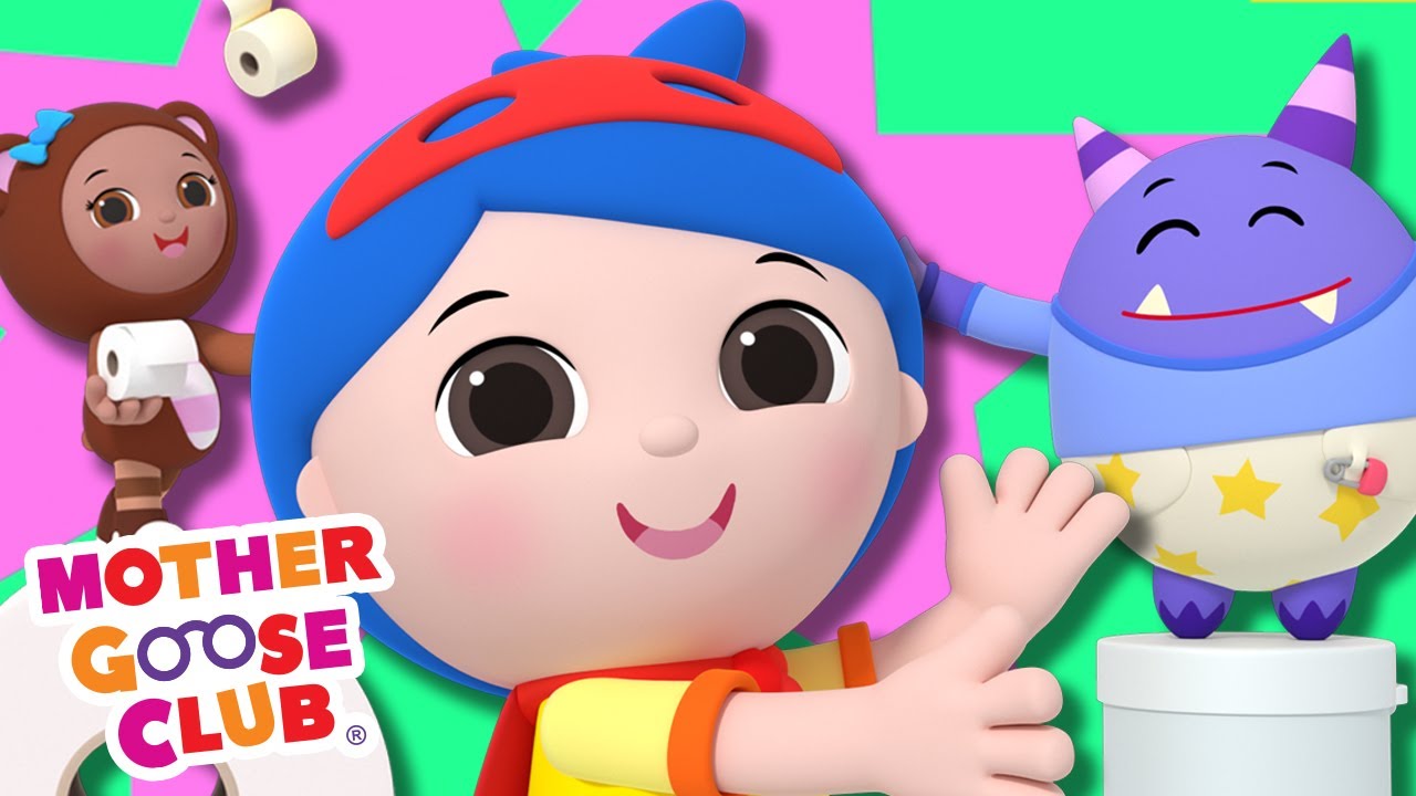 No More Diaper + More | Mother Goose Club Cartoons #NurseryRhymes