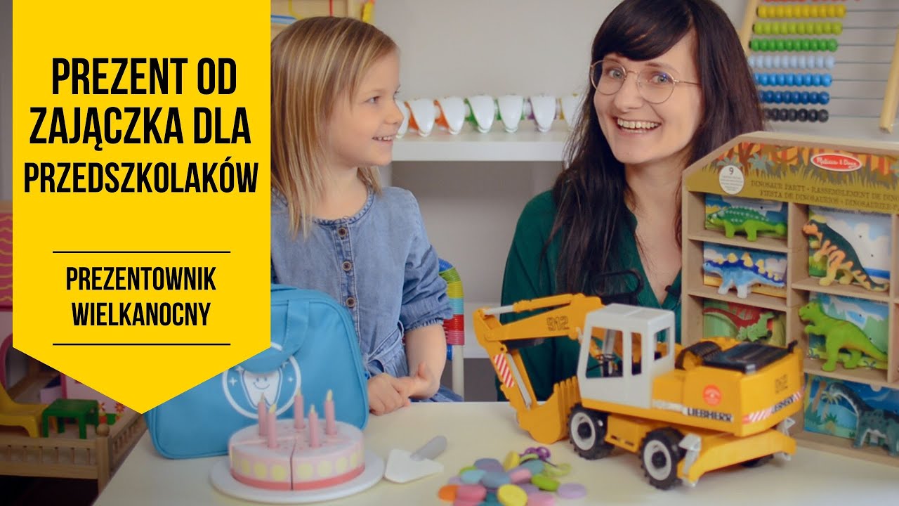 Pomysły na prezent od zajączka dla przedszkolaków (3-6) | PREZENTOWNIK WIELKANOCNY