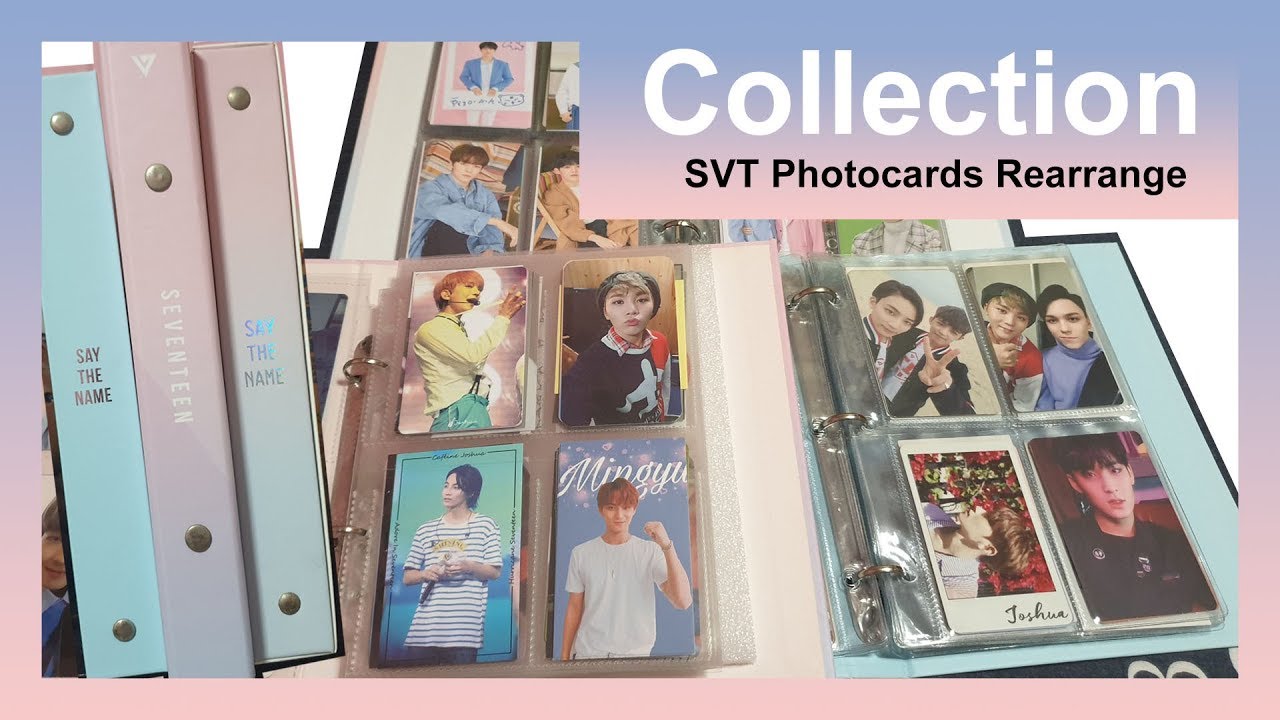Collection CON: Rearranging my Seventeen Photocards Collection~~