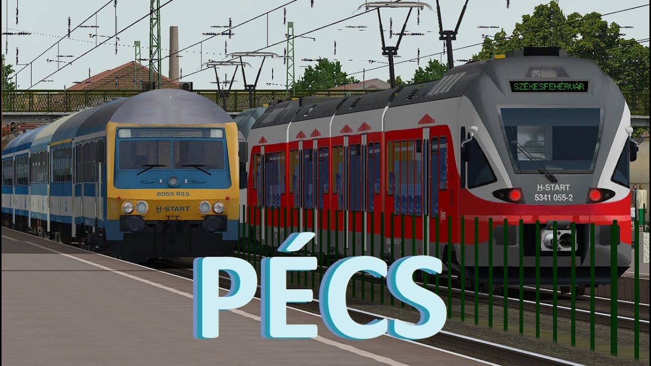 MSTS/OR Vonatok Pécsett