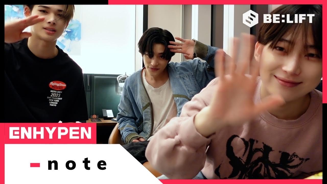 [-note] 240128 JAKE SUNOO NI-KI - ENHYPEN (엔하이픈)