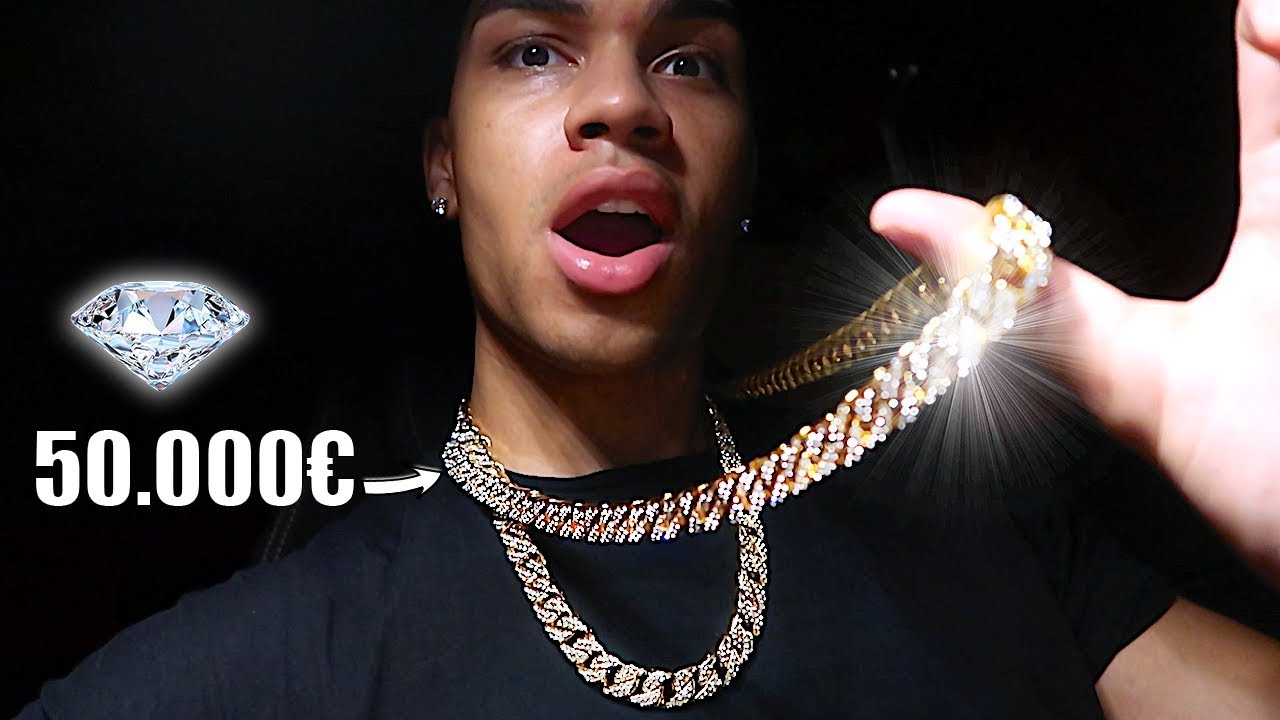 50.000€ DIAMANTEN KETTE GEKAUFT PRANK !!! | Kelvin und Marvin