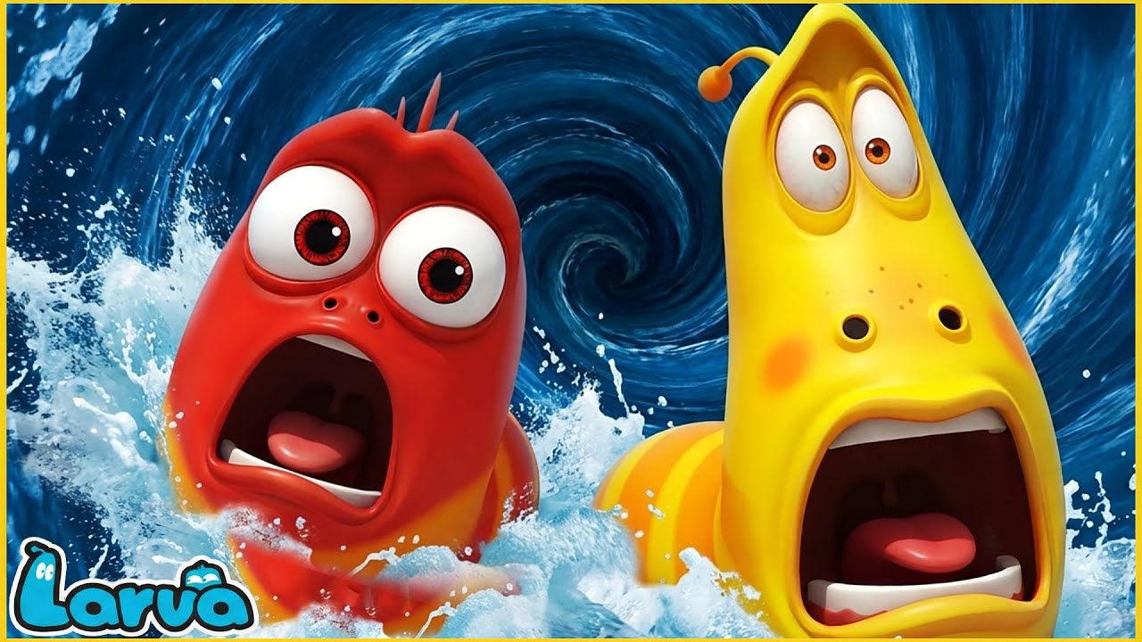 LARVA - XOÁY NƯỚC KHỔNG LỒ | ẤU TRÙNG TINH NGHỊCH | PHIM HOẠT HÌNH HAY NHẤT 2026