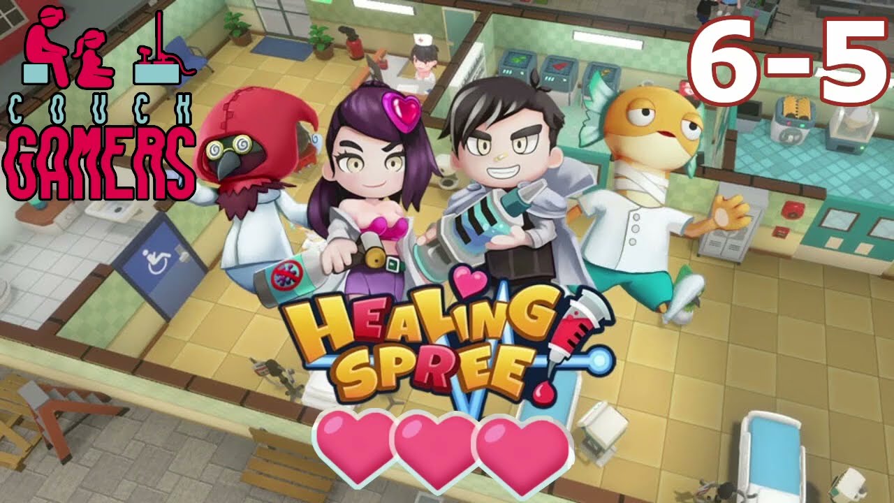 Healing Spree 6-5 (3 hearts) (2 player co-op)