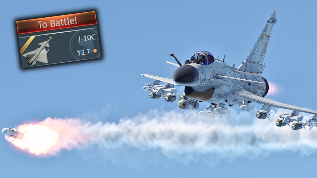 This Is the New Top Tier Meta || J-10C Glide Bomb Saturation   “Line of Contact” Update