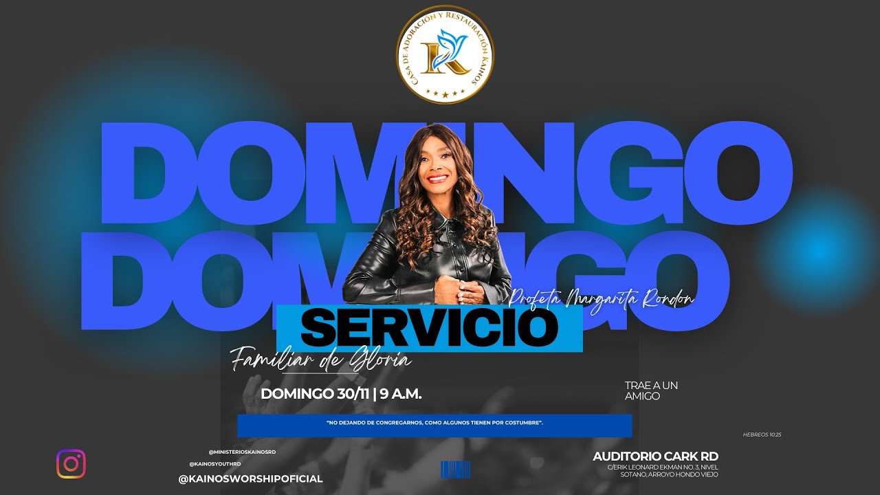 Servicio Familiar de Gloria - 30 11 2025 - Margarita Rondon