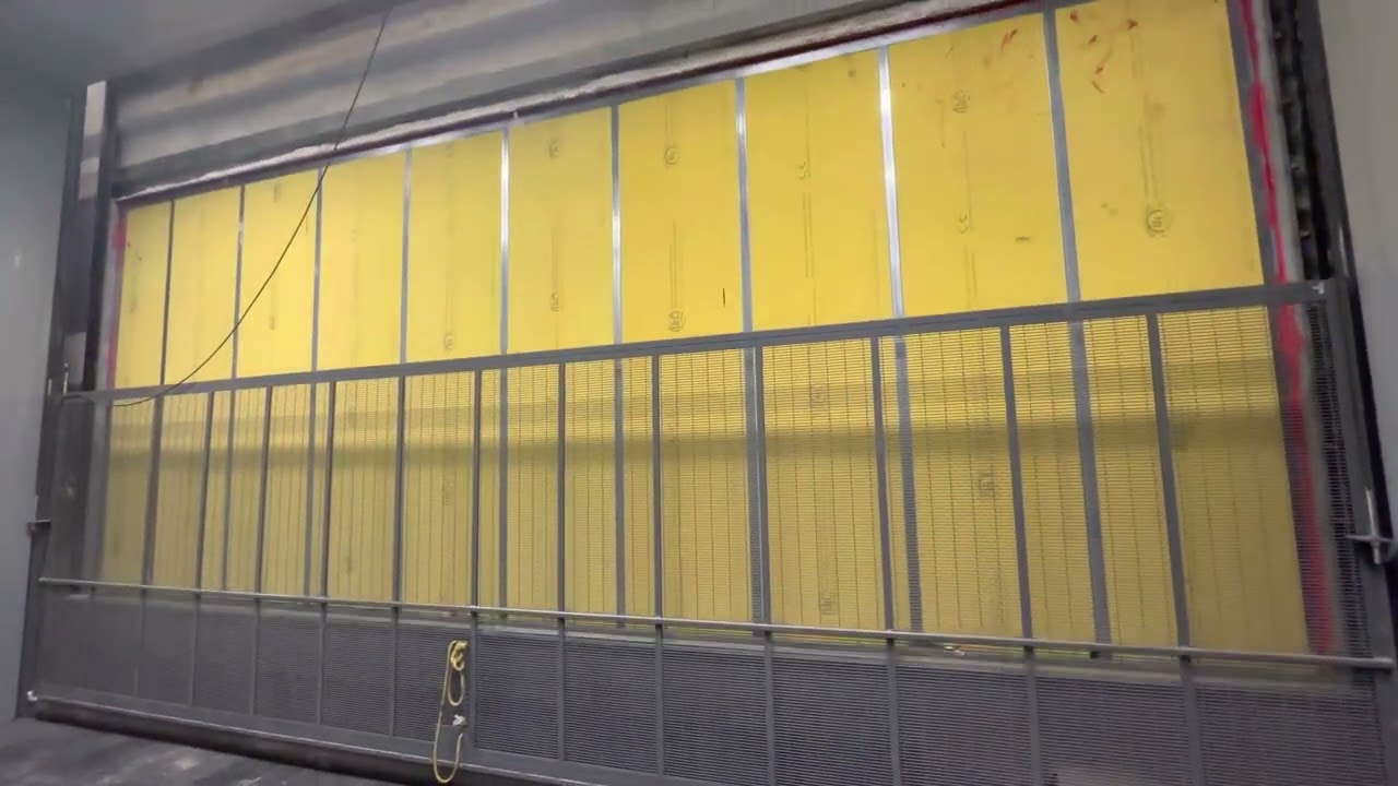 Chewbacca Motor! Huge TKE Hydraulic Freight Elevator @TKE Test Tower