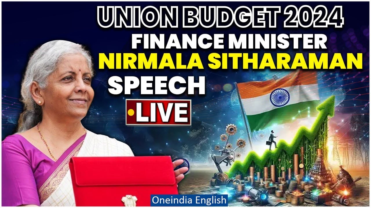 Union Budget 2024 Live | Nirmala Sitharaman Budget Speech | Parliament Monsoon Session | Oneindia