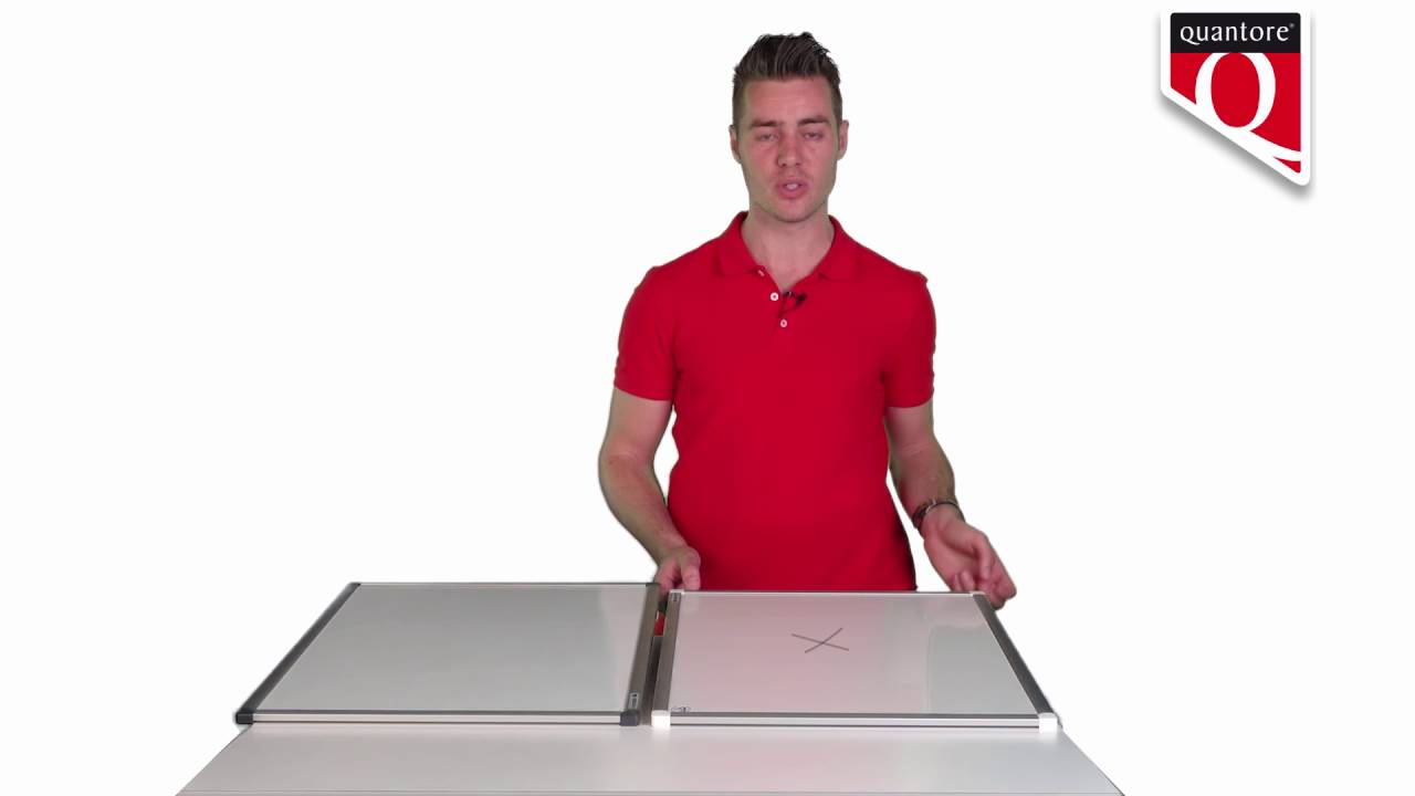 De eigenschappen van de whiteboarden van Legamaster