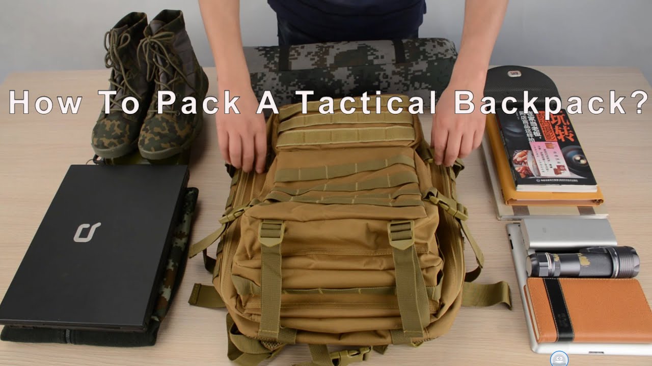 How To Pack A Tactical Backpack? #tacticalbackpack #tacticalgearfactory #tacticalgearmanufacturer