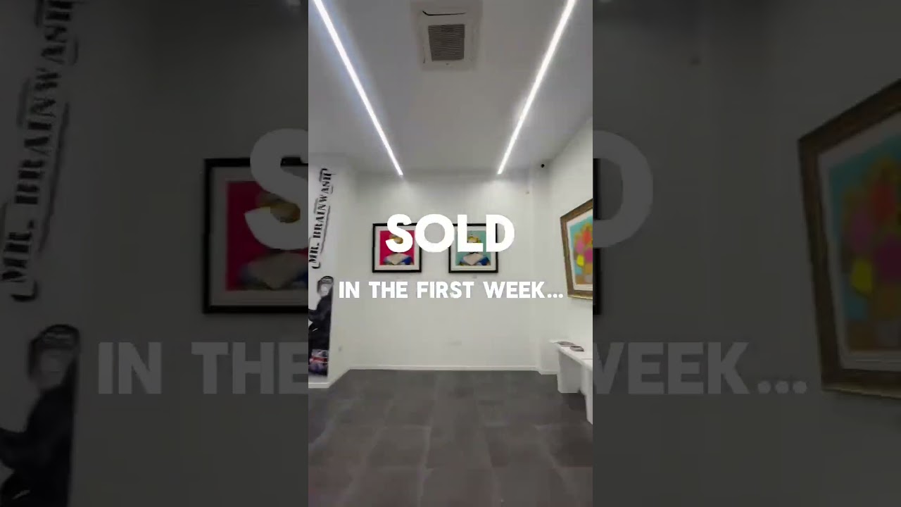 🎨 First Week of Sold Art at our MR. BRAINWASH Exhibition!