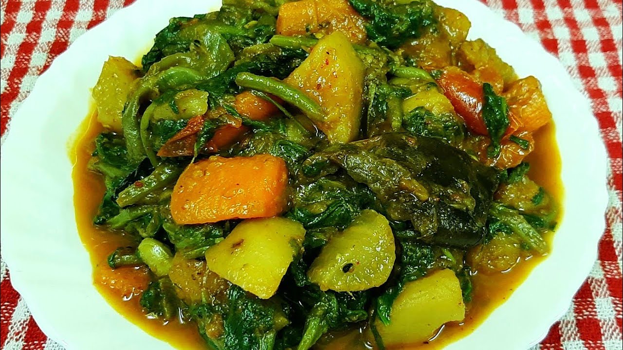 Palong shak recipe bengali | সবজি দিয়ে নিরামিষ পালংশাক এভাবে রান্না করলে সবাই ভীষণ মজা করে খাবে