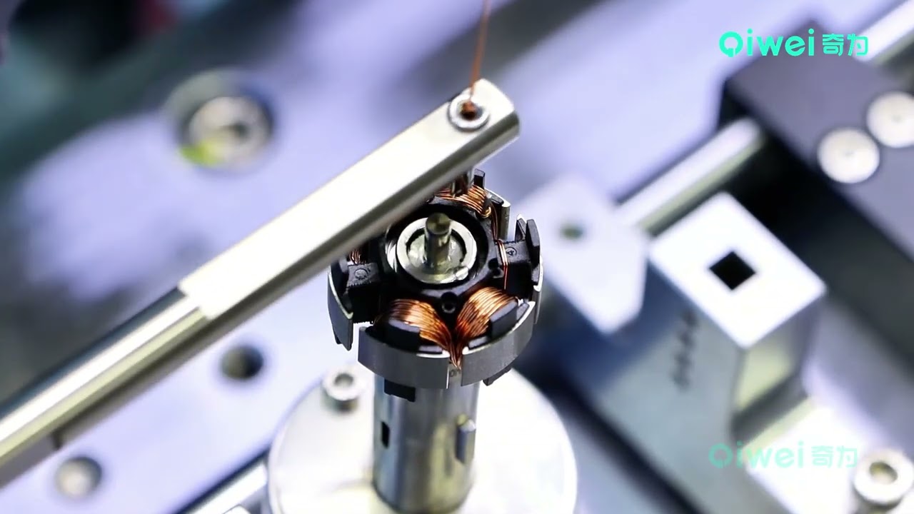 ⚙️ Multi-Pole BLDC Stator Winding Machine | Simultaneous Coil Winding | High Efficiency & Precision