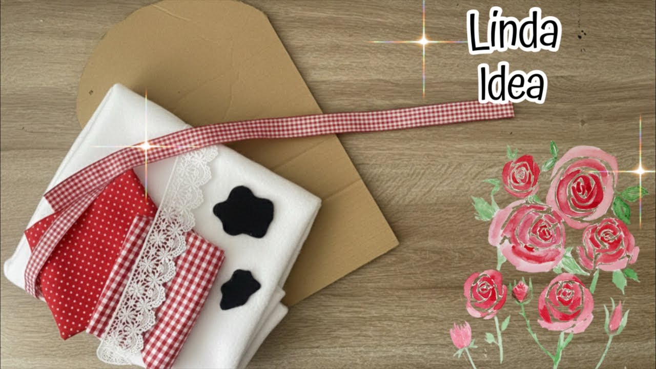 ✨ Acompáñame a hacer esta bella idea 🐮 ate encantará!!!
