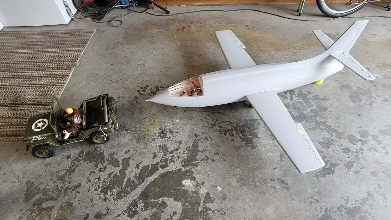 Радиоуправляемая модель BELL X-1 80MM EDF EP-3