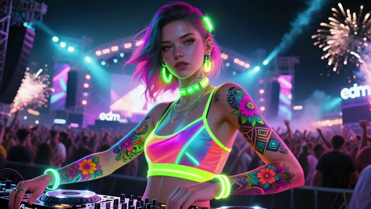 Dancing in the Glow | EDM House Anthem with Synth-Heavy Beat & Driving Bassline