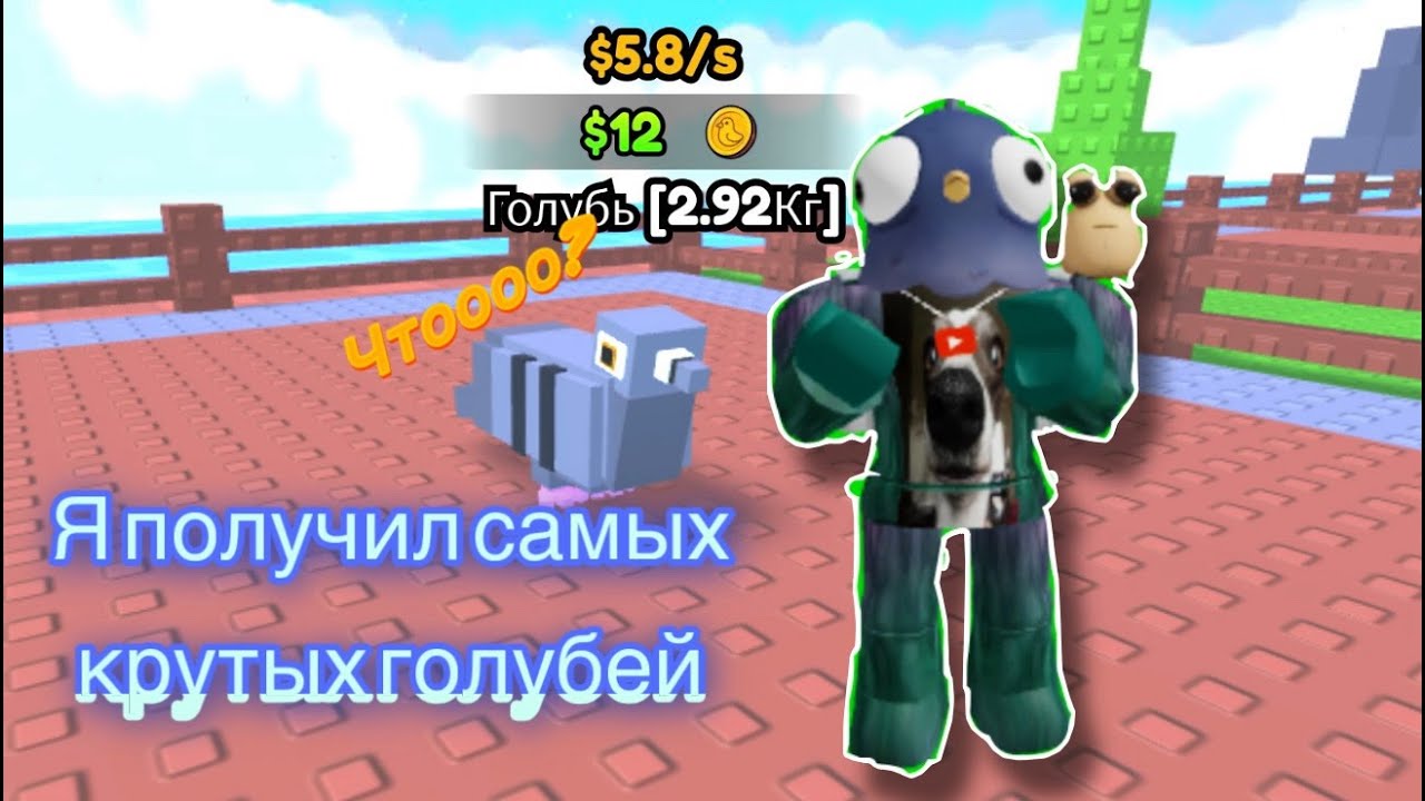 Я ПОЛУЧИЛ САМЫХ КРУТЫХ ГОЛУБЕЙ В MY POPING PIGEON В РОБЛОКС НА ПК