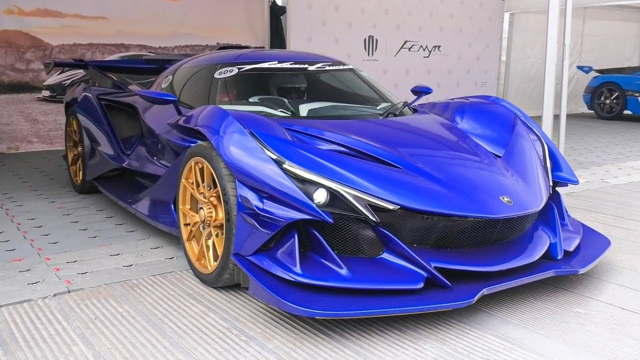 $3 Million APOLLO INTENSA EMOZIONE doing Burnouts, Donuts and LOUD REVVS at Goodwood FOS 2019