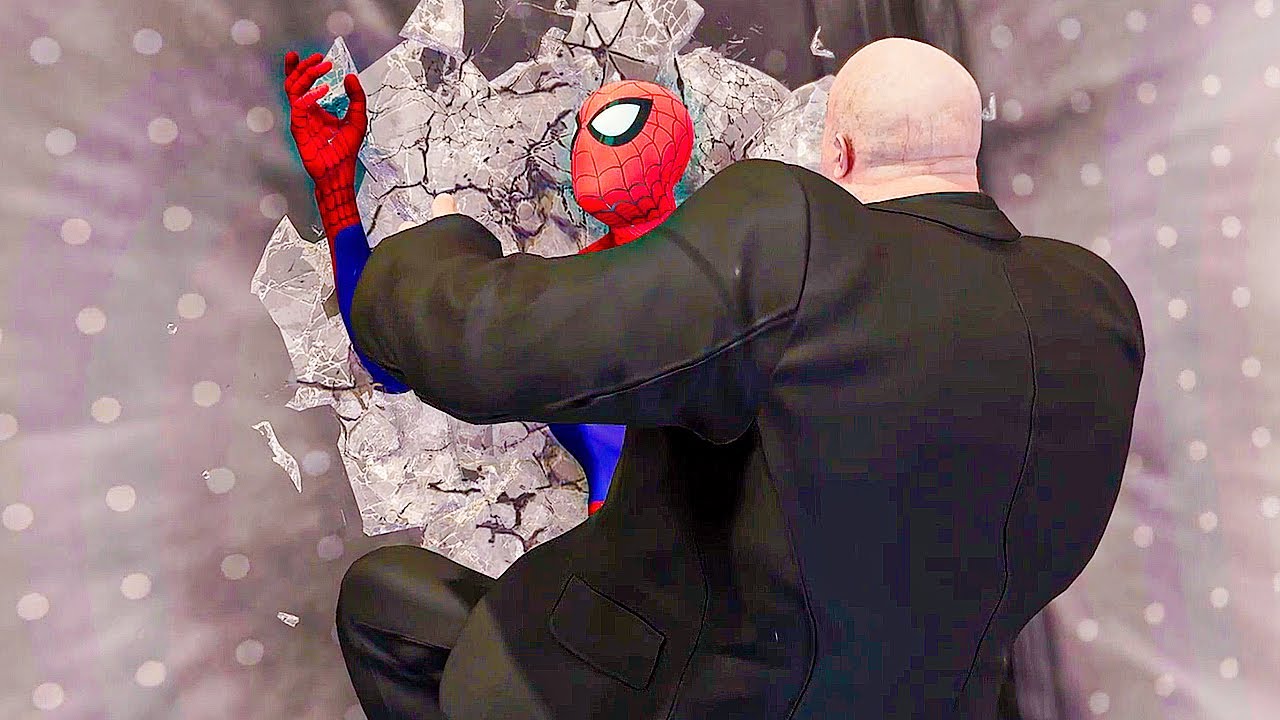 Marvel's Spider-Man Remastered - Wilson Fisk All Failed Quick Time Events