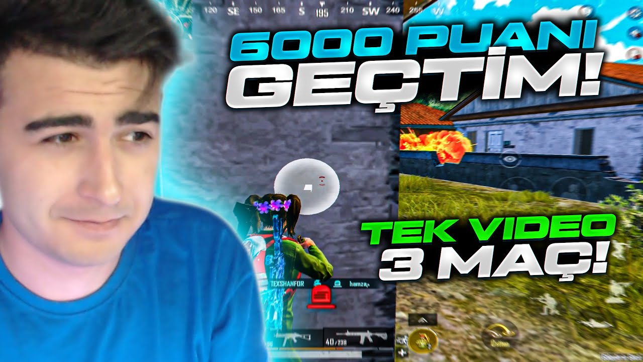 SIRALAMA 8 - 6000 PUANI GEÇTİM! TEK VİDEO 3 MAÇ | C6S16 FATİH LİGİ