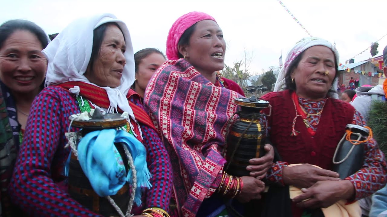 किस्पाङ जात्रा मेला Tamang Cultural song Saikole Mendomaya Kispang Nuwakot.