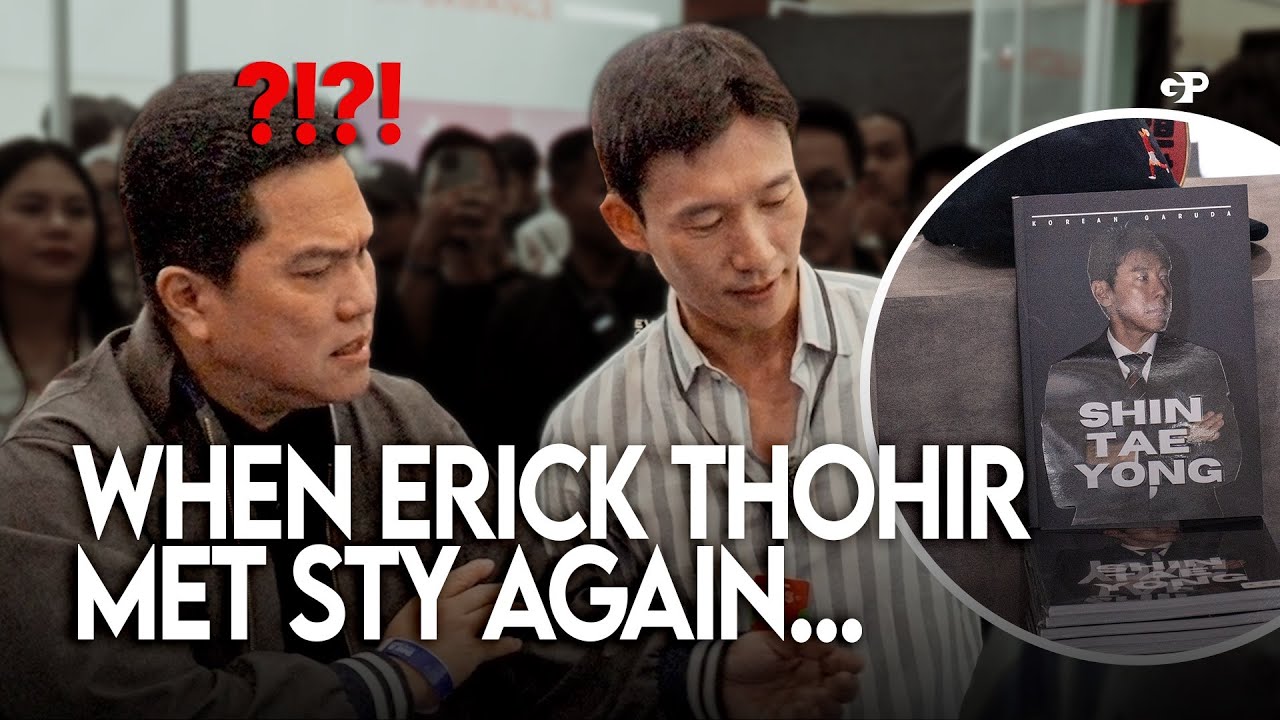 [IDN] Erick Thohir bertemu buku STY&hellip; gimana reaksinya? | Erick Thohir met STY&rsquo;s book&hellip; his reaction?
