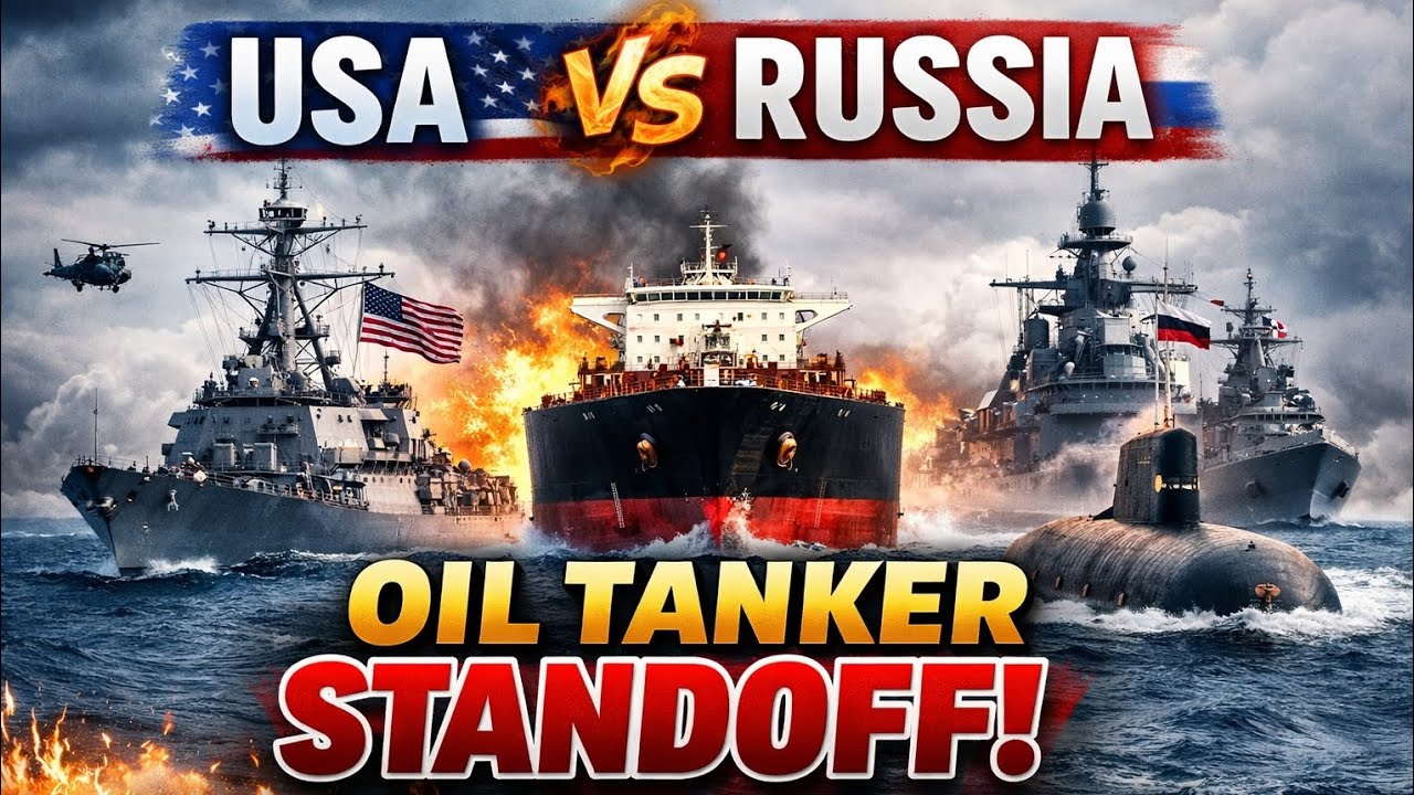 USA vs Russia: Oil Tanker Standoff Could Change Everything | Shadow Fleet Explained