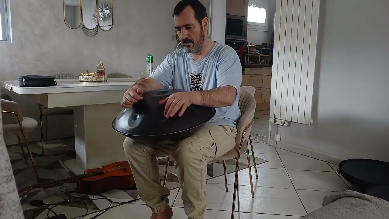 Looper guitare handpan en mi mineur pentatonique 