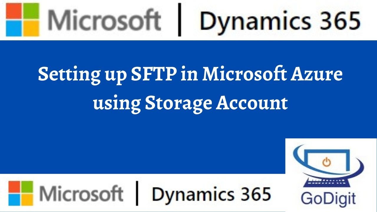 Настройка SFTP в Microsoft Azure с использованием учетной записи хранения