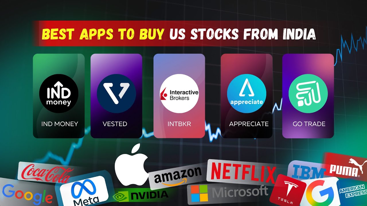 Best Apps to Invest in US Stocks from India in 2025 | How to Buy US Stocks from India