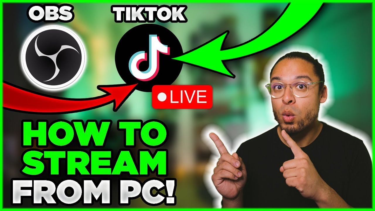 OBS STUDIO: как вести прямую трансляцию в TikTok с ПК