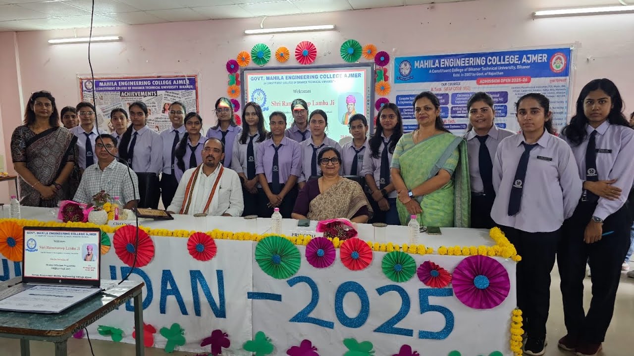 Summary of the "Abhinandan 2025" Student Induction Program held at MECA 