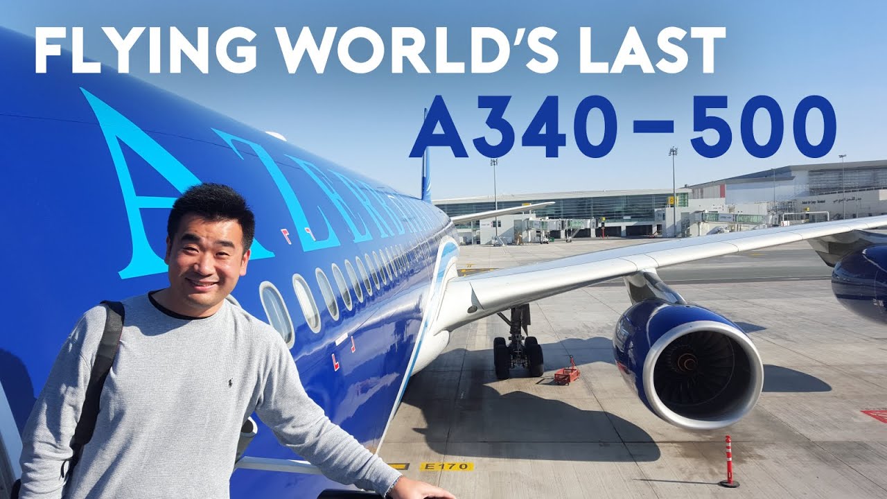 Flying the World&rsquo;s Last Airbus A340-500 - Azerbaijan Airlines (AZAL)