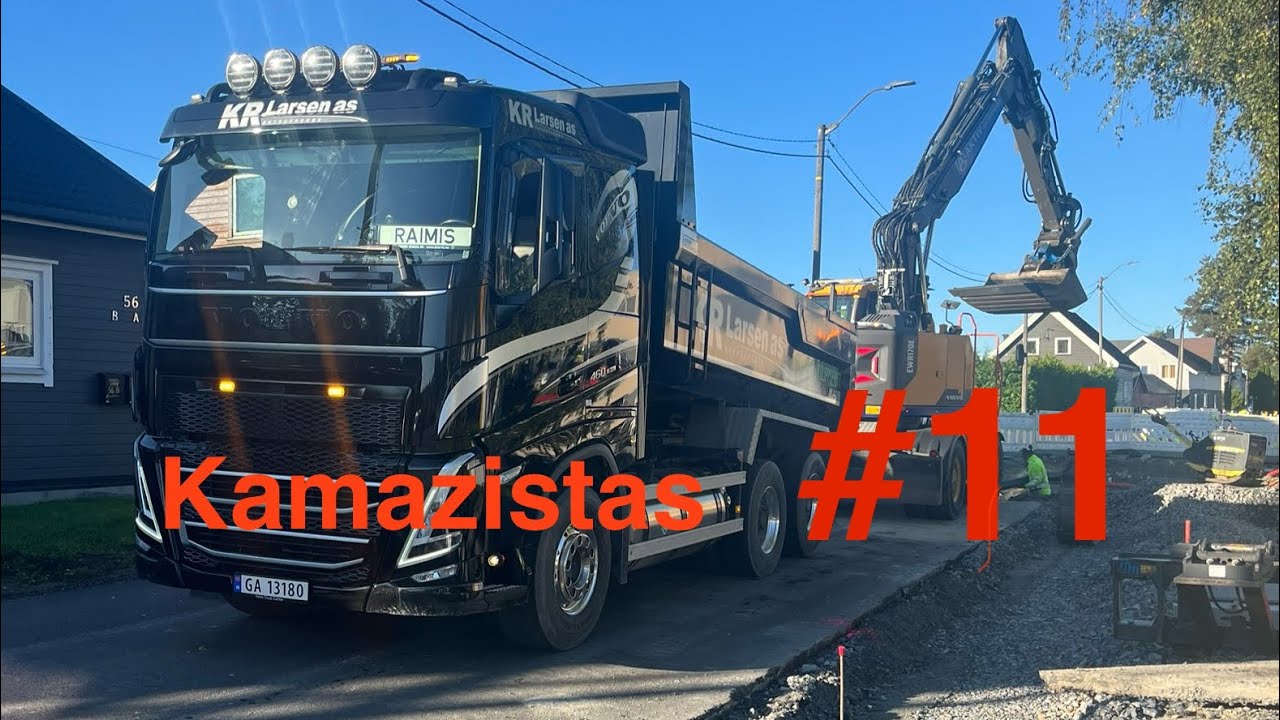 Kamazistas #11. Keistas krovinukas. Lengvas darbelis ( relax ).