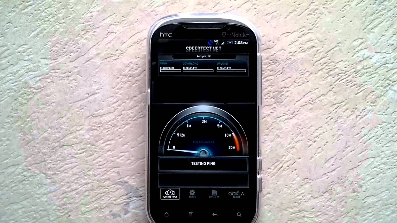 HTC Amaze Speed Test