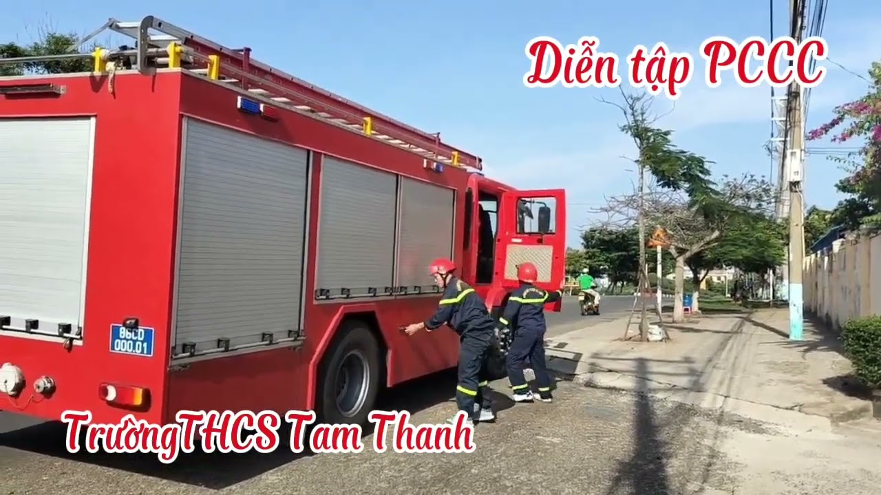 Diễn tập PCCC- THCS Tam Thanh