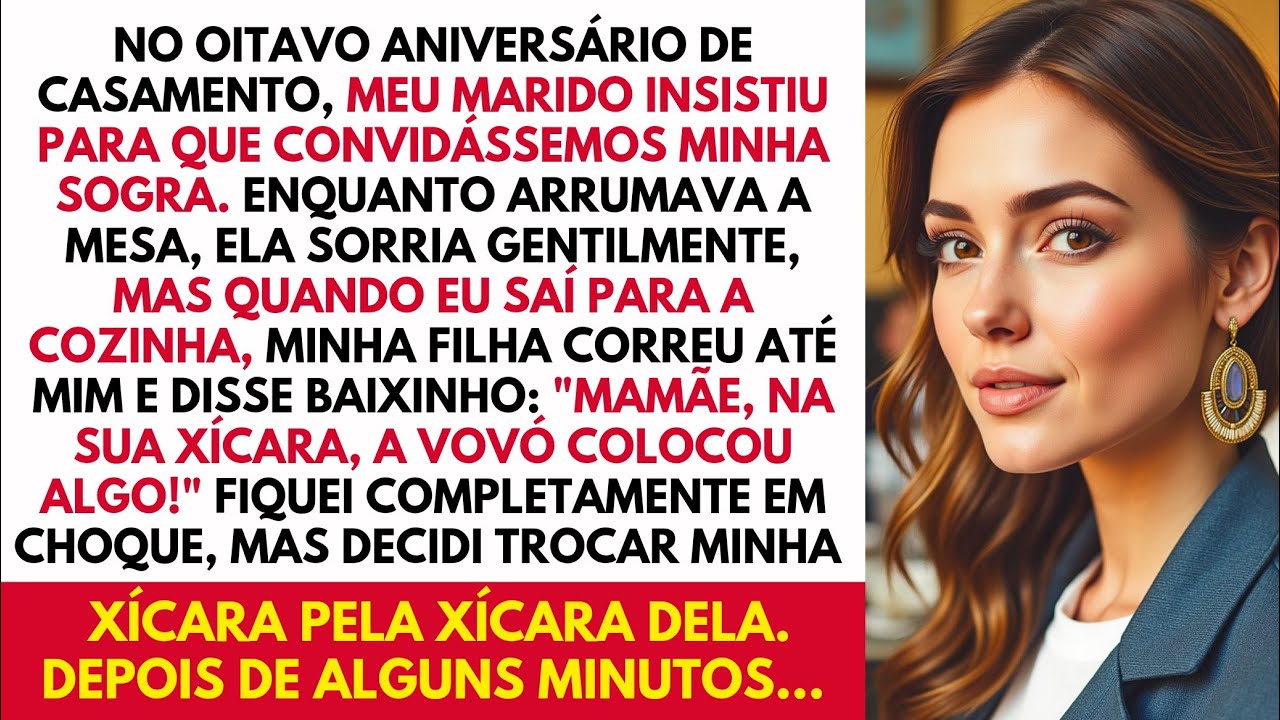 No oitavo aniversário de casamento, meu marido insistiu para que convidássemos minha sogra.