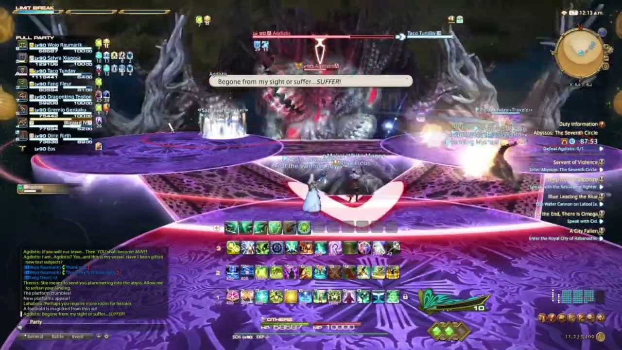 FFXIV - Abyssos: The Seventh Circle (SCH)